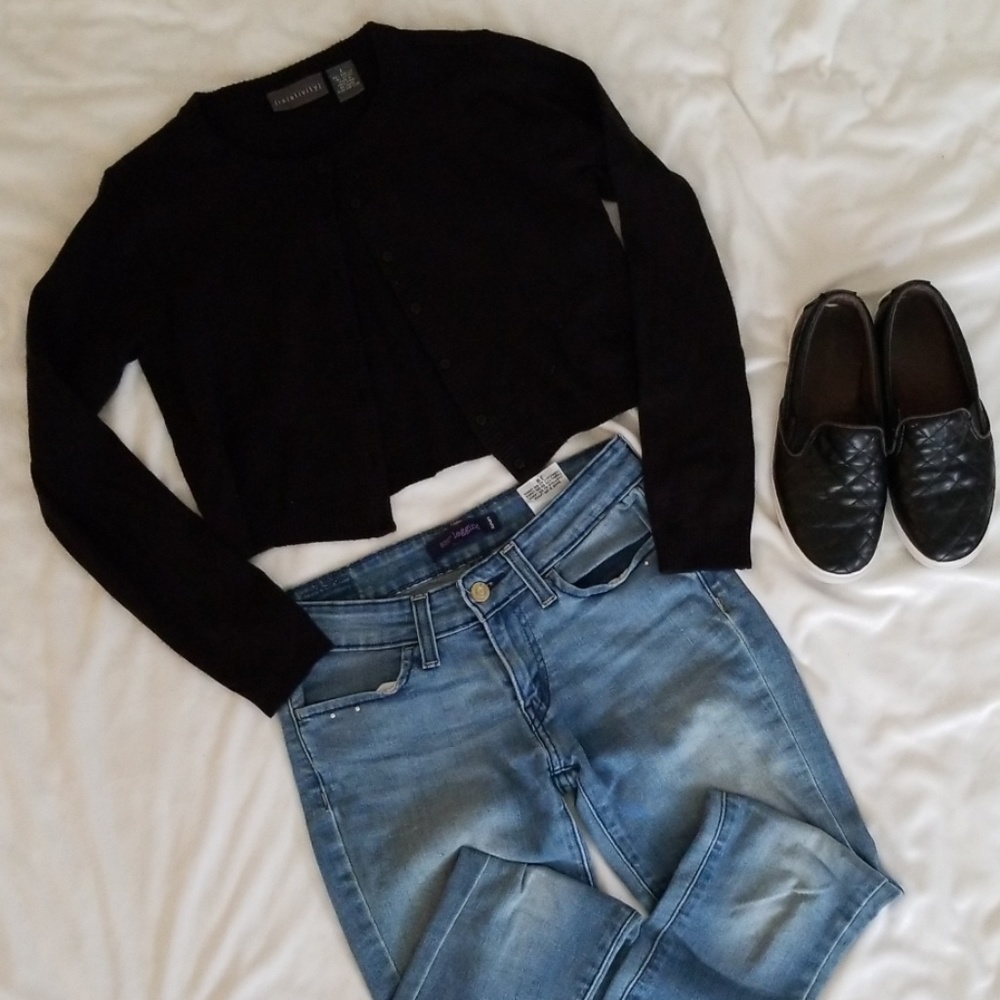 Mid Length Cardigan Sweater Sz Small